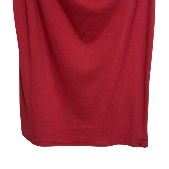 FREE PEOPLE NWOT Twist Strap Drape Neck Tank Top M - Picture 3 of 9